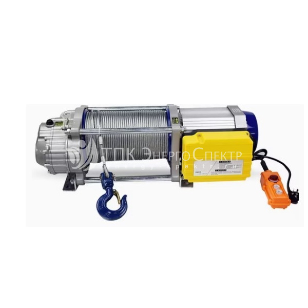 Лебедка электрическая TOR KCD(А) 750/1500 кг 100/50 м 220В (алюминиевый корпус) в наличии Лебедка электрическая TOR KCD(А) 750/1500 кг 100/50 м 220В (алюминиевый корпус)
